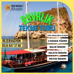Ayvalık Tekne Turu       ( 8 Ağustos Bursa Kalkışlı )